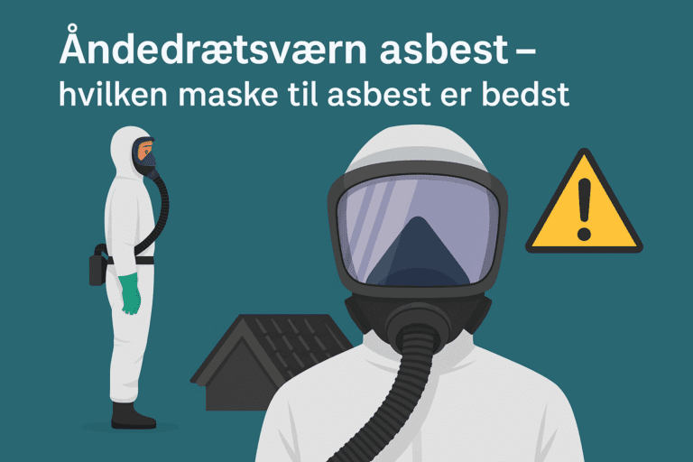 Åndedrætsværn asbest - hvilken maske til asbest er bedst