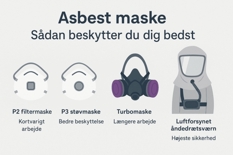 Asbest maske – Sådan beskytter du dig korrekt i 2025
