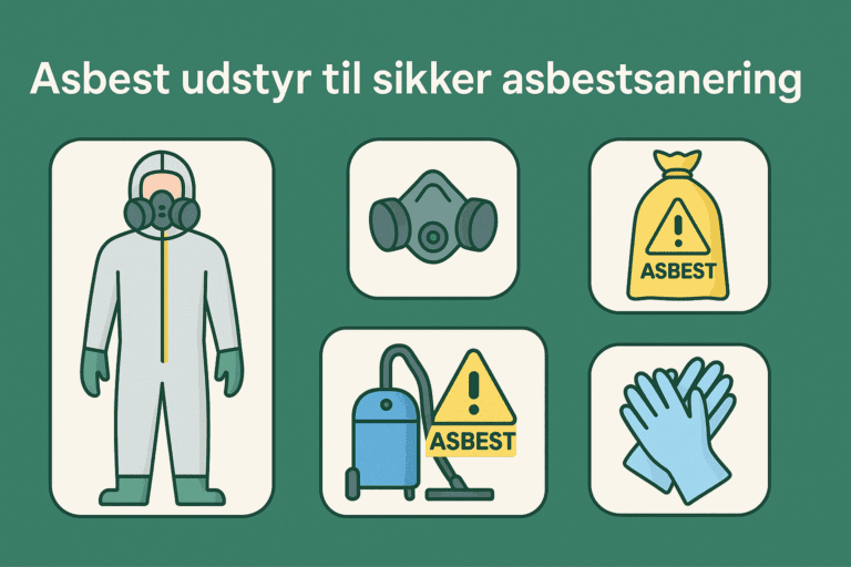 Bedste asbest udstyr – Sikker asbestsanering i 2025