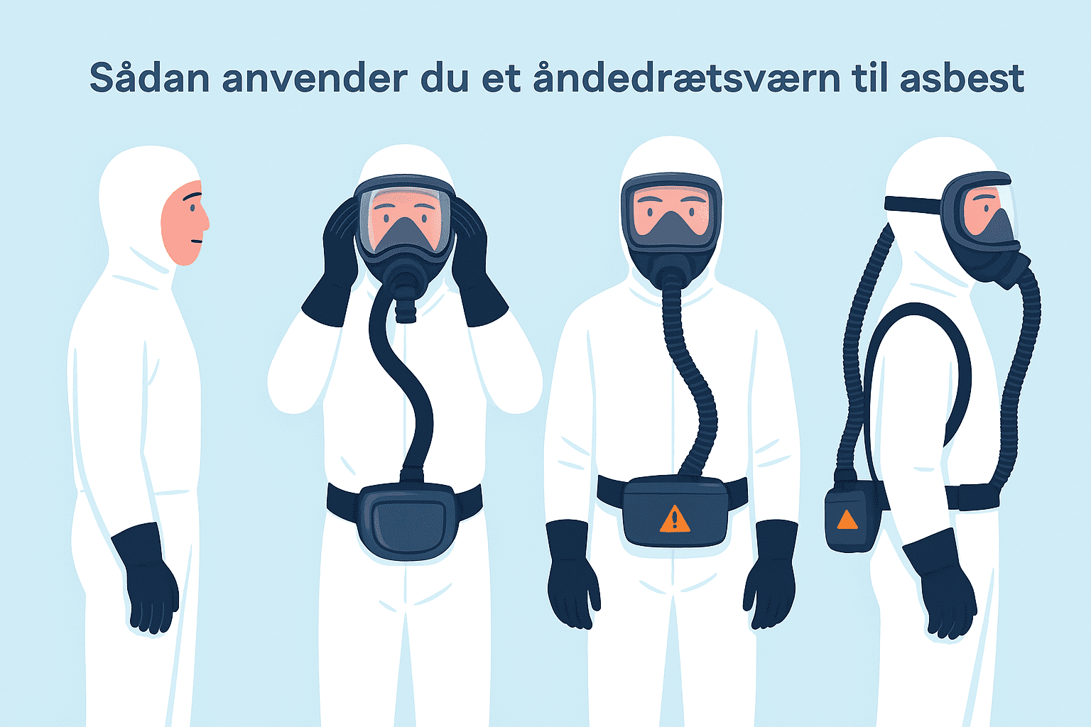 Krav til åndedrætsværn ved arbejde med asbest