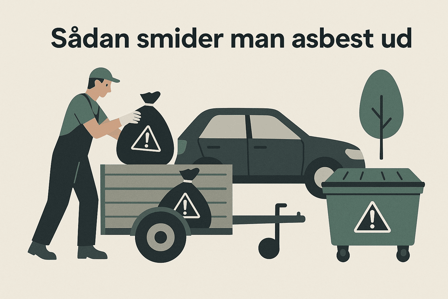 Sådan smider man asbest ud