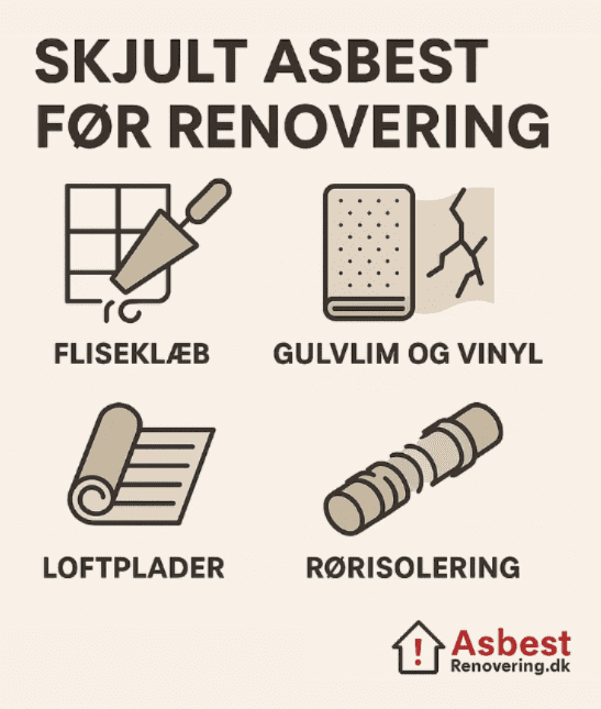 asbest test for skjult asbest før renovering