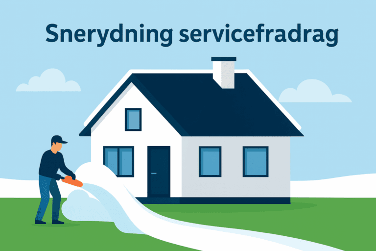 Servicefradrag snerydning