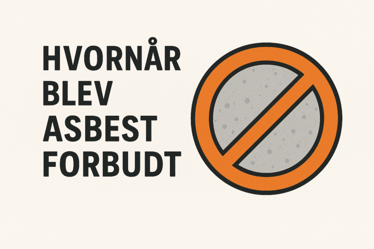 Hvornår blev asbest forbudt