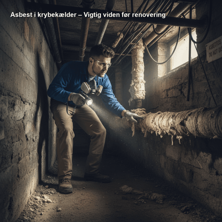 Asbest i krybekælder – Vigtig viden før renovering