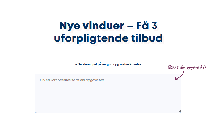 Maler tilbud – få 3 gratis tilbud