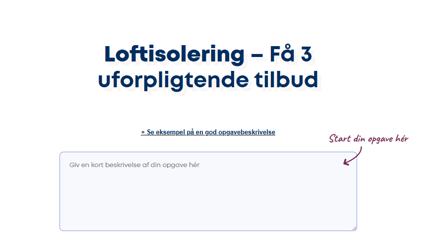 Få 3 gratis tilbud på loftisolering